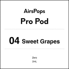 04 SWEET GRAPE - AirsPops Pro Pods 2ml