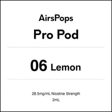 06 LEMON - AirsPops Pro Pods 2ml