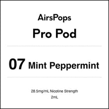 07 MINT PEPPERMINT - AirsPops Pro Pods 2ml