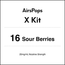 16 Sour Berries - AirsPops X Kit in AIRSCREAM NZ
