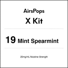 19 Mint Spearmint - AirsPops X Kit in AIRSCREAM NZ