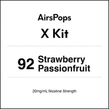 92 Strawberry Passionfruit - AirsPops X Kit in AIRSCREAM NZ