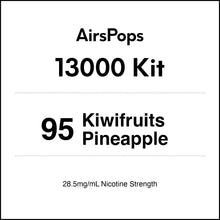 96 Strawberry Watermelon - AirsPops 13000 Vape Starter Kit in AIRSCREAM NZ