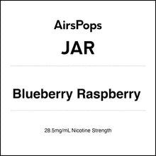 Blueberry Raspberry - JAR by AirsPops E-LIQUID 30ml in AIRSCREAM NZ