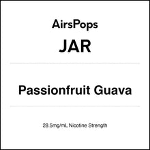 Passionfruit Guava - JAR by AirsPops E-LIQUID 30ml in AIRSCREAM NZ