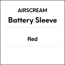 AIRSCREAM Battery Sleeve Red