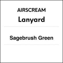 AIRSCREAM Lanyard Sagebrush Green color