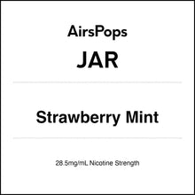 Strawberry Mint - JAR by AirsPops E-LIQUID 30ml in AIRSCREAM NZ