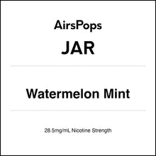 Watermelon Mint - JAR by AirsPops E-LIQUID 30ml in AIRSCREAM NZ