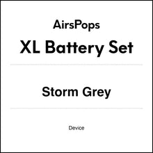 AIRSCREAM AirsPops XL Battery Set Storm Grey in AIRSCREAM NZ