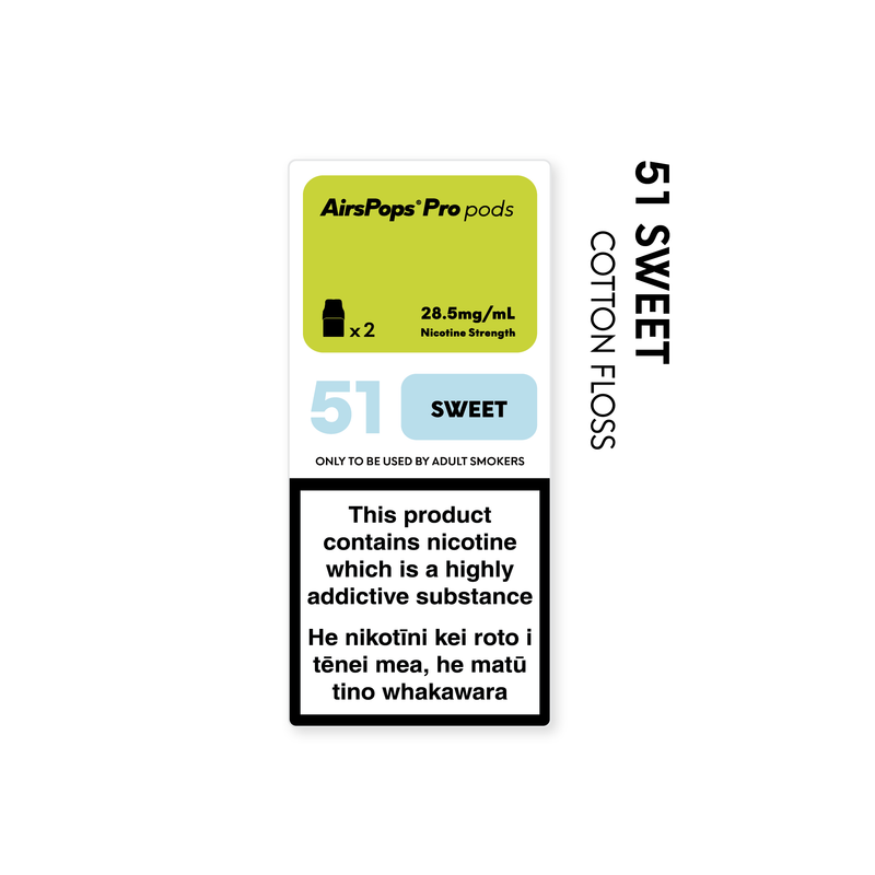 NO. 51 SWEET (Cotton Floss) - AirsPops Pro Pods 2ml