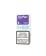 04 SWEET GRAPE - AirsPops Pro Pods 2ml