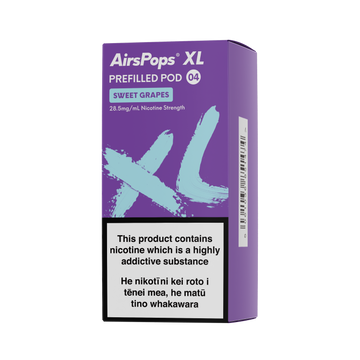 SWEET GRAPES - AirsPops XL Pod 10ml