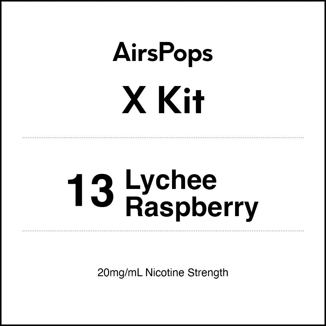 13 Lychee Raspberries - AirsPops X Kit – AIRSCREAM NZ
