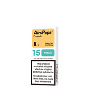 15 PEACH - AirsPops Pro Pods 2ml