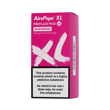 16 SOUR BERRES - AirsPops XL Pod 10ml