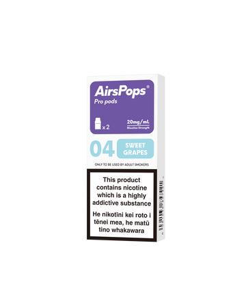 04 SWEET GRAPE - AirsPops Pro Pods 2ml