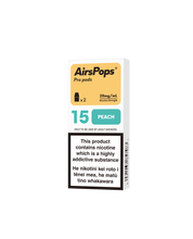 15 PEACH - AirsPops Pro Pods 2ml