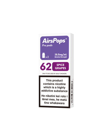 62 SPICE GRAPES - AirsPops Pro Pods 2ml