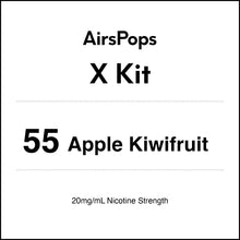 55 Apple Kiwifruits - AirsPops X Kit in AIRSCREAM NZ