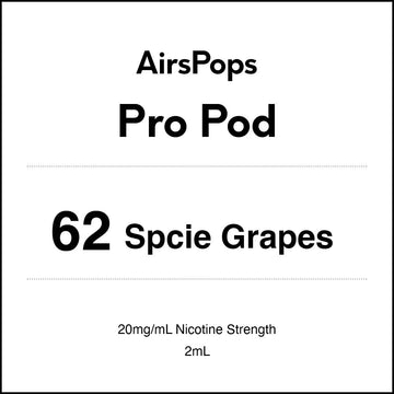 62 SPICE GRAPES - AirsPops Pro Pods 2ml