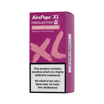 90 Blueberry Raspberry - AirsPops XL Pod 10ml