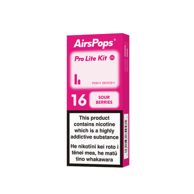 AIRSCREAM AirsPops Pro Lite Kit - Sour Berries (Prev. Pink Crystal)