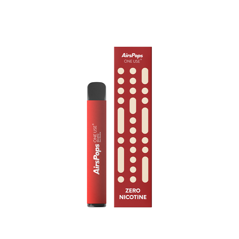 Red Apple -- AIRSCREAM AirsPops ONE USE (Disposable) 3ml