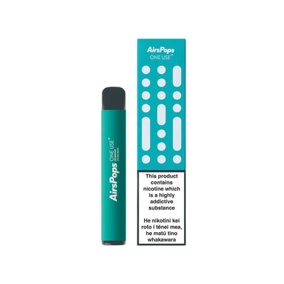 Spearmint -- AIRSCREAM AirsPops ONE USE (Disposable) 3ml