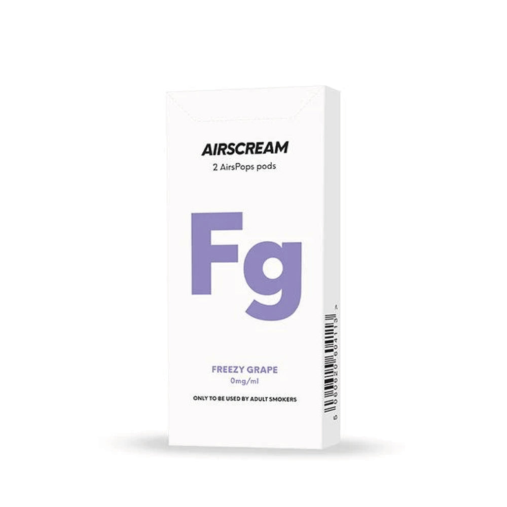 Freezy Grape -- AIRSCREAM AirsPops 1.6ML Pods - AIRSCREAM NZ