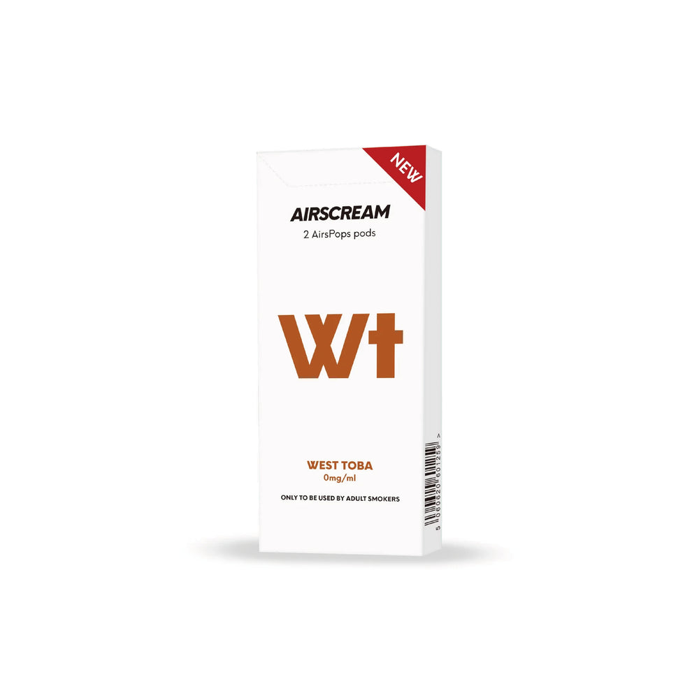 West Toba -- AIRSCREAM AirsPops 1.6ML Pods