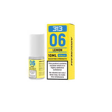 NO. 06 LEMON - AirsPops 313 E-LIQUID  10ml - AIRSCREAM NZ