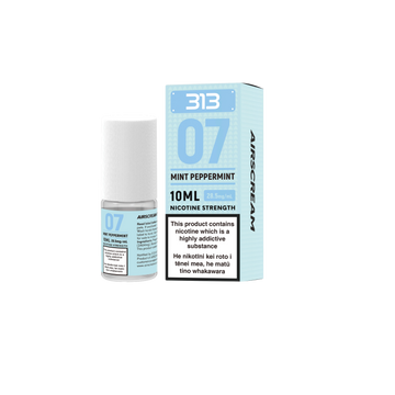 NO. 07 MINT PEPPERMINT  - AirsPops 313 E-LIQUID  10ml - AIRSCREAM NZ