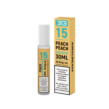 15 PEACH - AirsPops 313 E-LIQUID 30ml