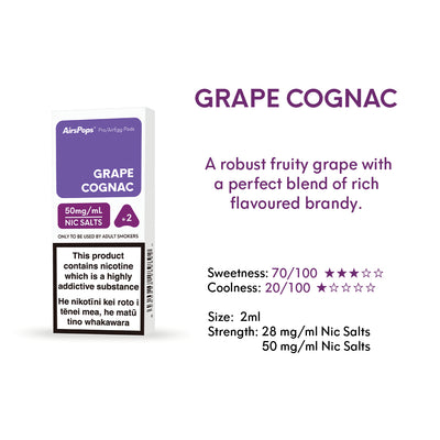 NO. 62 SPICE GRAPES (Grape Cognac) - AirsPops Pro Pods 2ml