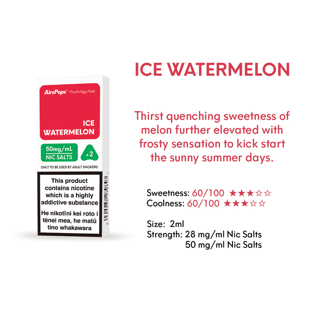 NO.05 WATERMELON (Ice Watermelon) - AirsPops Pro Pods 2ml