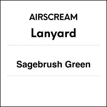 AIRSCREAM Lanyard Sagebrush Green color