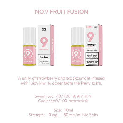 AIRSCREAM 313 E-LIQUID Fruit Fusion 10ml - AIRSCREAM NZ