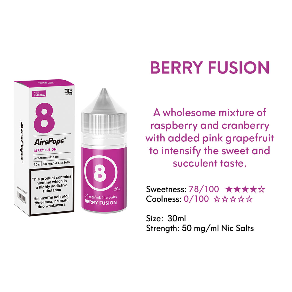 AIRSCREAM 313 E-LIQUID Berry Fusion 30ml - AIRSCREAM NZ