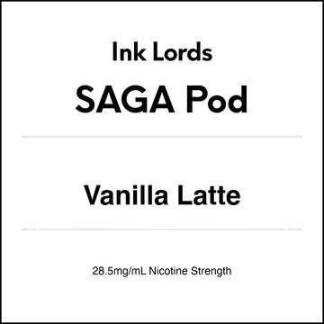 Vanilla Latte - SAGA 11 Vape Pod in AIRSCREAM NZ