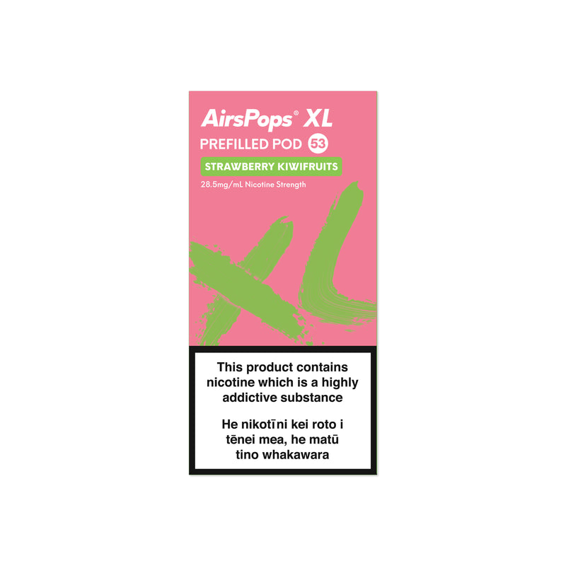 NO. 53 STRAWBERRY KIWIFRUITS (Strawberry Kiwi) - AirsPops XL Pod 10ml