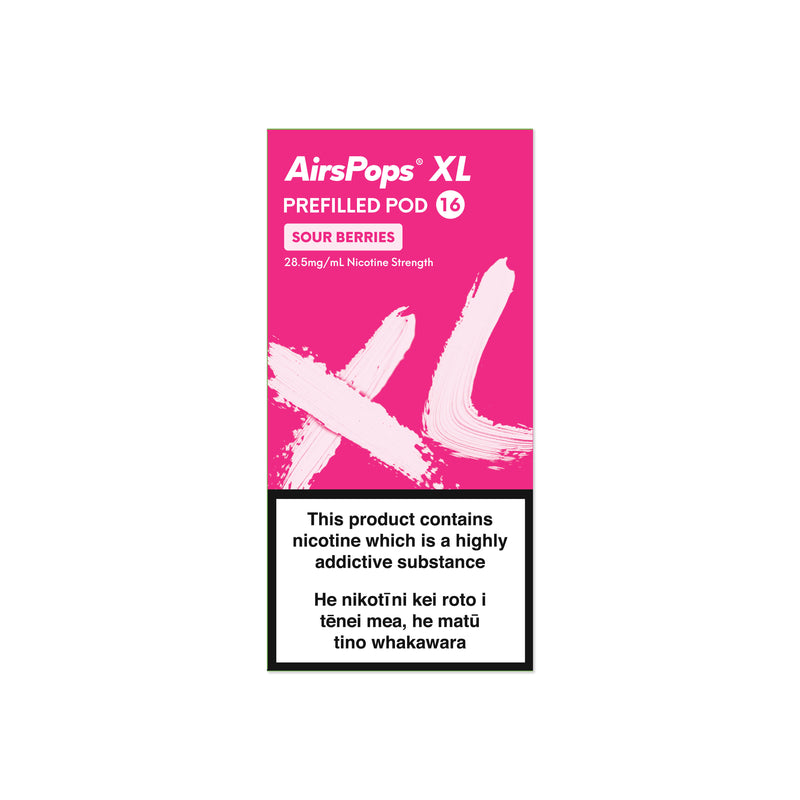 NO. 16 SOUR BERRES (Pink Crystal) - AirsPops XL Pod 10ml