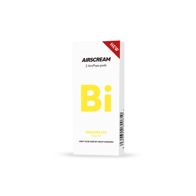 Banana Ice -- AIRSCREAM AirsPops 1.6ML Pods