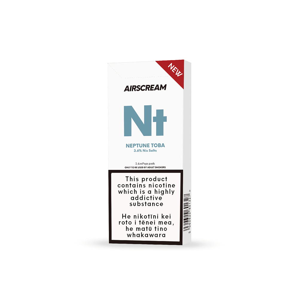 Neptune Toba -- AIRSCREAM AirsPops 1.6ML Pods