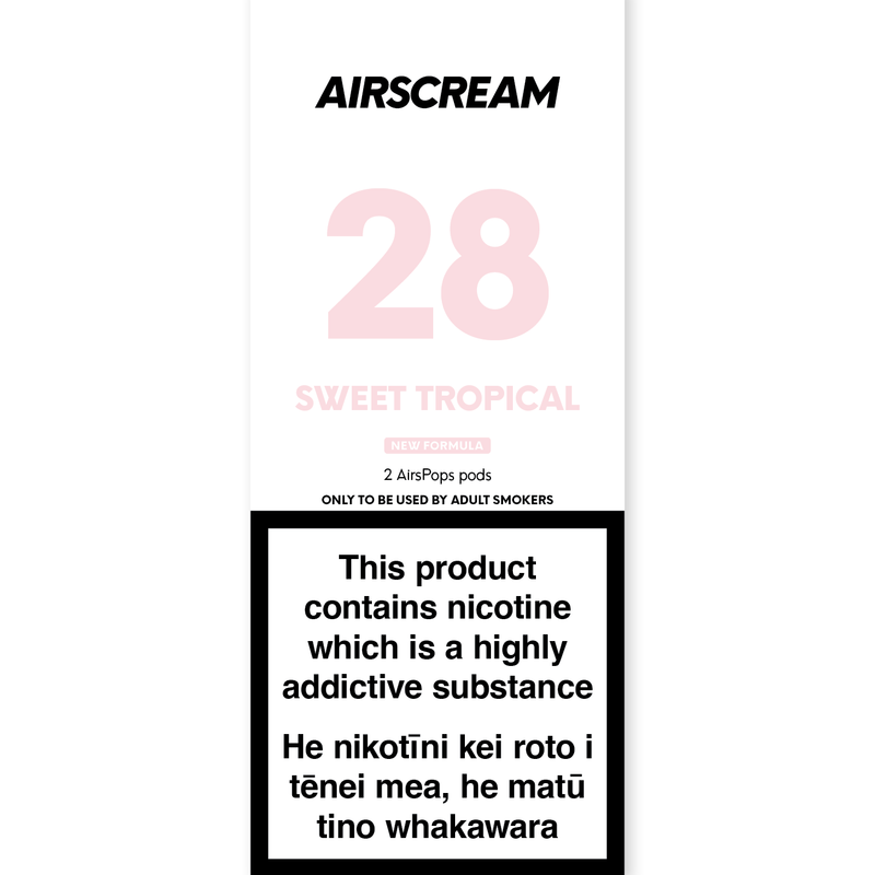 NO.28 SWEET TROPICAL (Bubble Gum) - AirsPops Pods 1.6ML