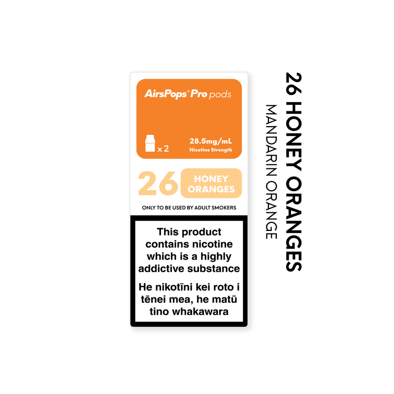 NO. 26 HONEY ORANGES (Mandarin Orange) - AirsPops Pro Pods 2ml