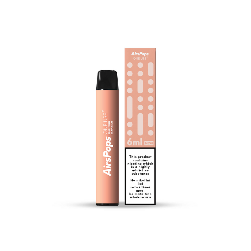 Rose Lychee -- AIRSCREAM AirsPops ONE USE (Disposable) 6ml Mesh