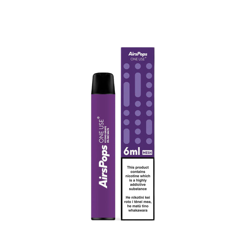 Kyoho Grape -- AIRSCREAM AirsPops ONE USE (Disposable) 6ml Mesh