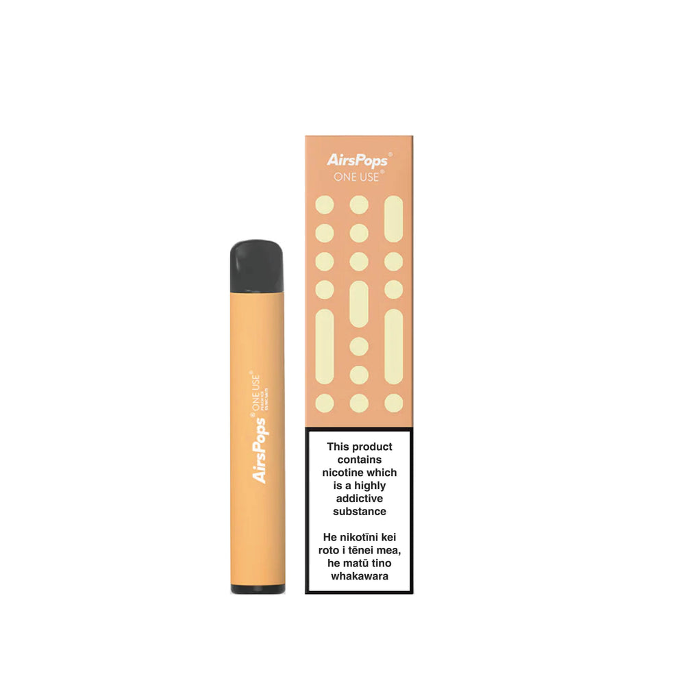 Peach Ice -- AIRSCREAM AirsPops ONE USE (Disposable) 3ml