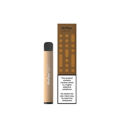 Virginia Toba -- AIRSCREAM AirsPops ONE USE (Disposable) 3ml